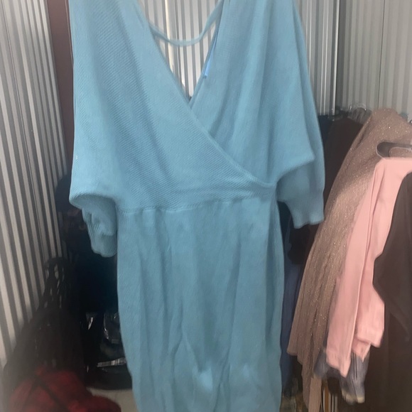 Fashion Nova Curve Dress/ Size:1x/ Blue/ Slightly worn - Picture 3 of 3